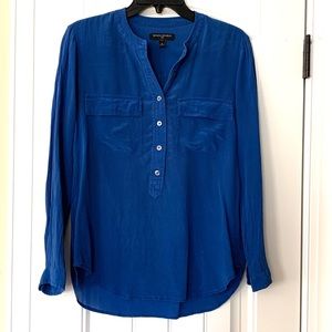 Banana Republic Silk Button Down Top